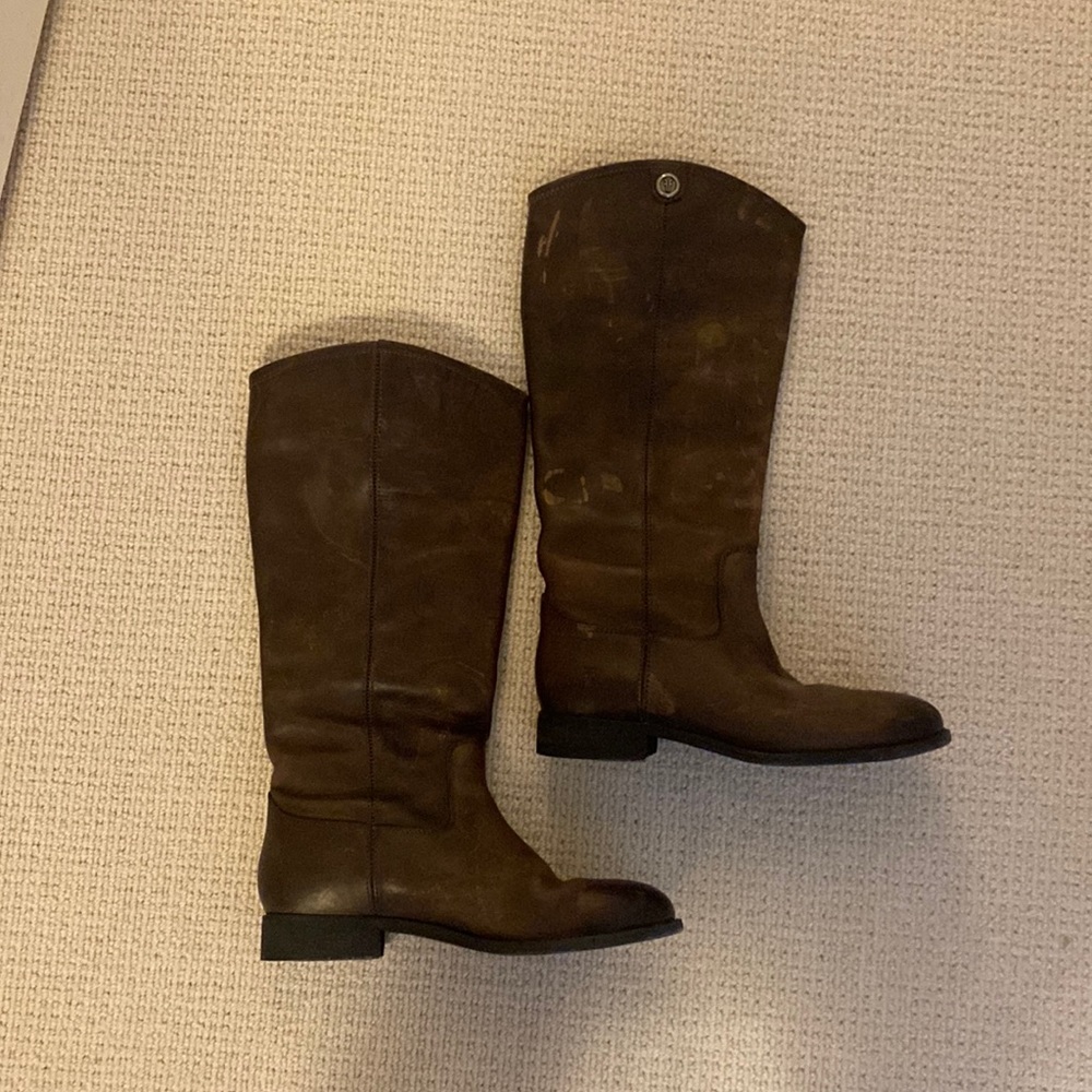 Grey Frye riding boots